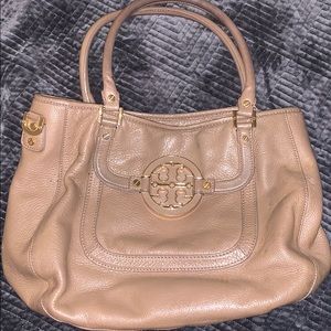 Tory Burch tan leather purse